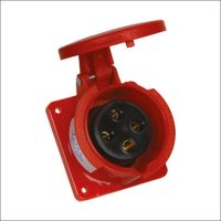 3x16 A Makine Prizi (75x75 Taban) IP44