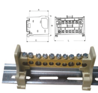 Ray Tipi Kapaksız 1 Kutuplu 125 A. Terminaller (7 x 12 mm)