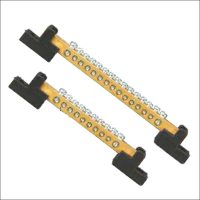 Ayaklı Pano Topraklama Klemensleri 125 Amp. (7 x 12 mm)